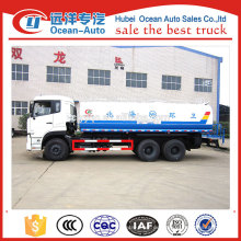 Heißer Verkauf rechte Hand dirve 6x4 18000 Liter Wassertank LKW in China